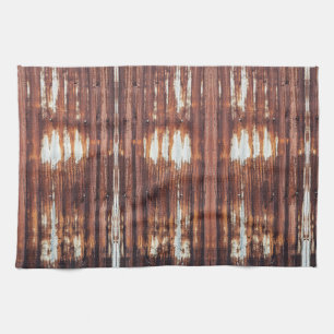 Corrugated tin roof sheets tea towel