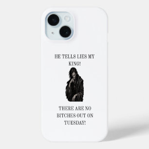Corrupt Advisor Sabotage King Mediaeval Meme iPhone 15 Case
