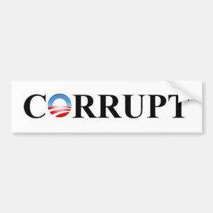 CORRUPT BUMPER STICKER