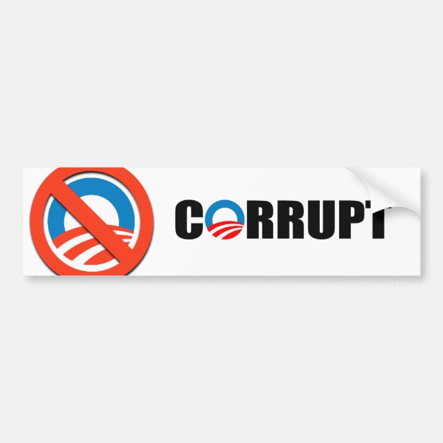 CORRUPT BUMPER STICKER (Front)