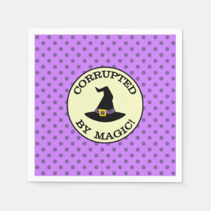 CORRUPTED BY MAGIC! NAPKIN