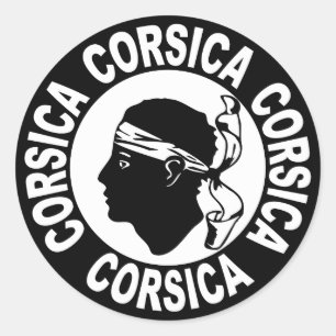 Corse - Corsica Classic Round Sticker