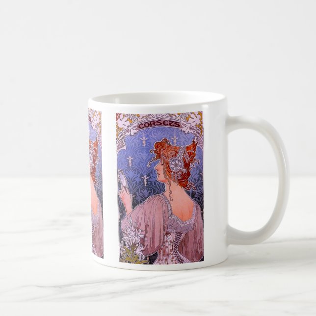 Corset Advertisement Coffee Mug (Right)