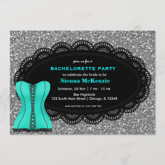 Corset Bachelorette Party Invitation