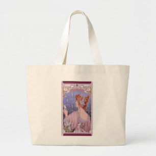 Corseted Woman Large Tote Bag
