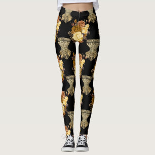 Corsets & Flowers Leggings