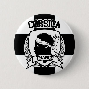 Corsica 6 Cm Round Badge
