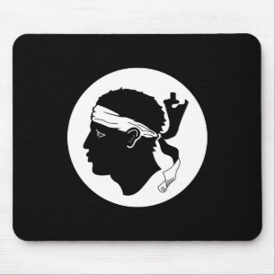 Corsica flag Mousepad