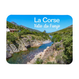 Corsica France Fango Valley Souvenir Magnet