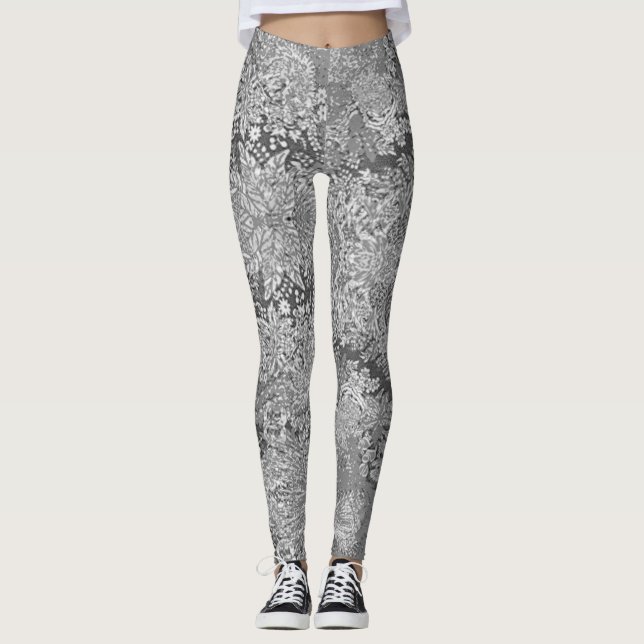 Corsica Lace-SCB Women's Leggings (Front)