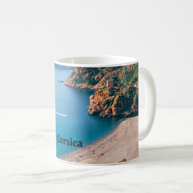 Corsica, Mediterranean Island,  Coffee Mug (Front Right)