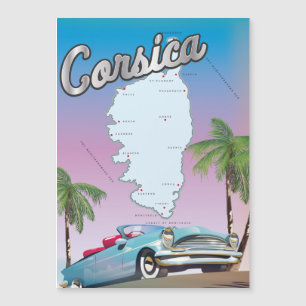 Corsica travel poster