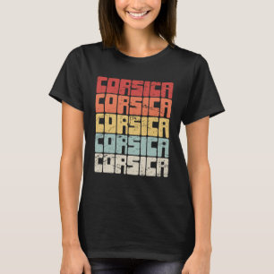 Corsica Vacation Mediterranean Sea Corsica T-Shirt