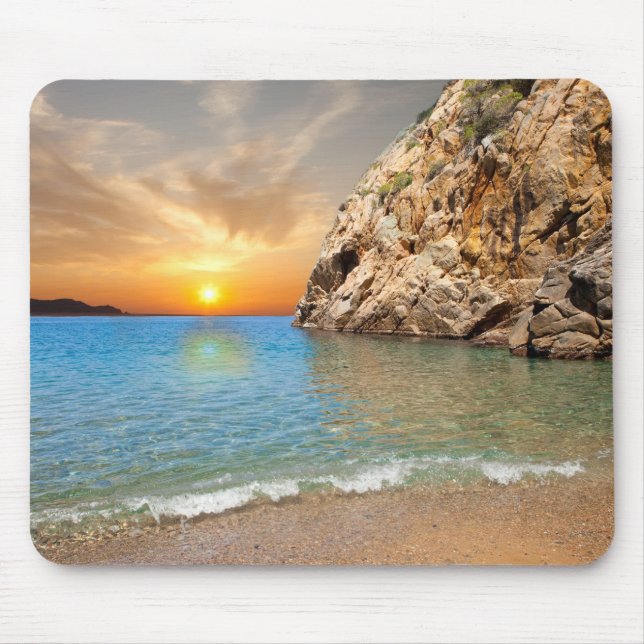 corsican landscape mouse pad (Front)