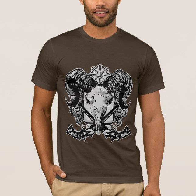 CORSICAN RAM HEAD T-Shirt (Front)