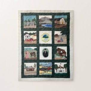 Corte Madera Commemorative Quilt Puzzle