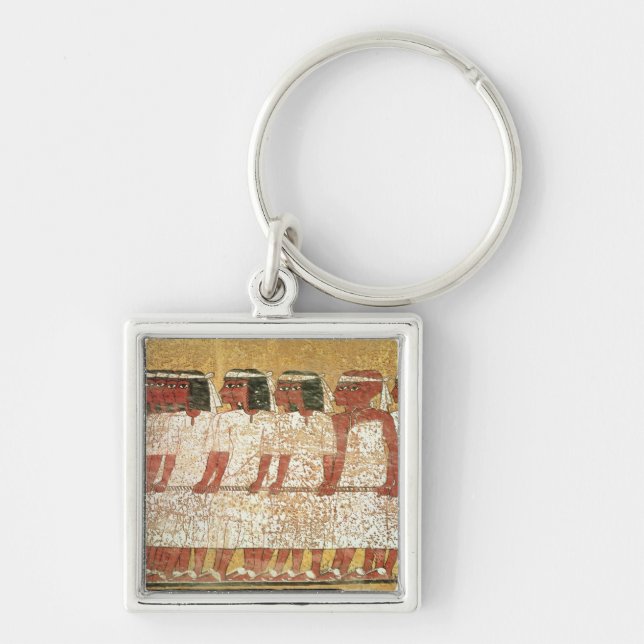 Cortege pulling the King's catafalque Key Ring (Front)