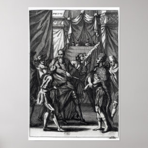 Cortes and Montezuma Poster