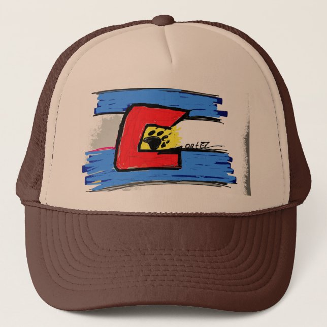 Cortez Colorado trucker hat (Front)