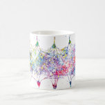 Cortical Neurons Coffee Mug<br><div class="desc">Cortical Neurons,  Neurology,  Brain Art,  Clinic Decor,  Neural Synapses,  Medical,  Science,  Watercolor</div>