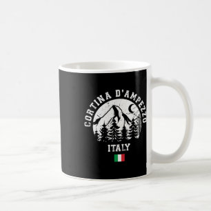 Cortina D'ampezzo Italy Alps Ski Resort Alpine Ski Coffee Mug