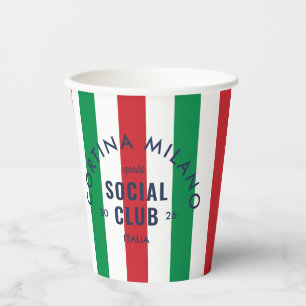 Cortina Milano Apres Social Club Italia Winter Paper Cups