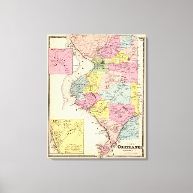 Cortlandt,Town Canvas Print (Front)