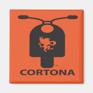 Cortona Scooter Magnet