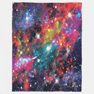 Coruscation Star Field Fleece Blanket