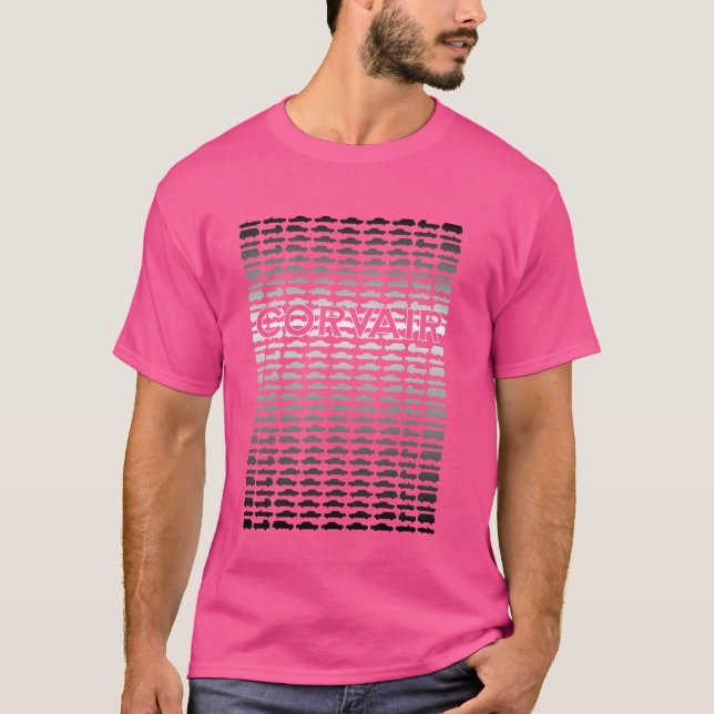 Corvair All Models Gradient solid T-Shirt (Front)