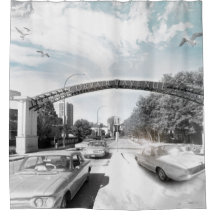 Corvair Avenue Shower Curtain