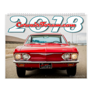 Corvair Forum 2018 Calendar