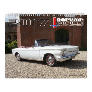 Corvair Forum Wall calendar
