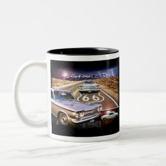 Corvair Lover Two-Tone Coffee Mug