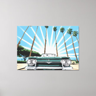 Corvair Pop Art  Canvas Print