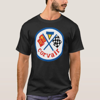Corvair Vintage Patch Color on Dark T-Shirt