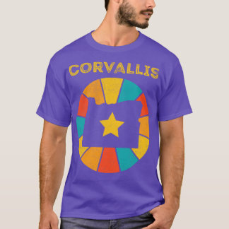 Corvallis Oregon Vintage Distressed Souvenir 1 T-Shirt