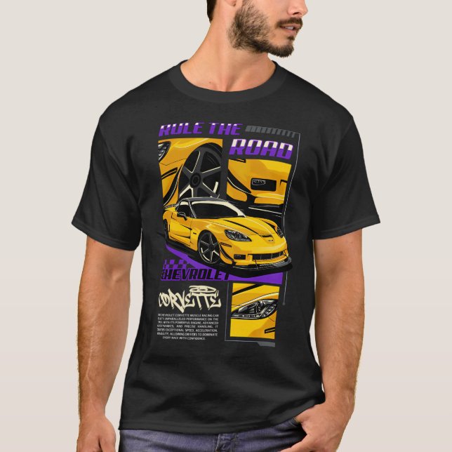 Corvette C6 Enthusiasts T-Shirt (Front)