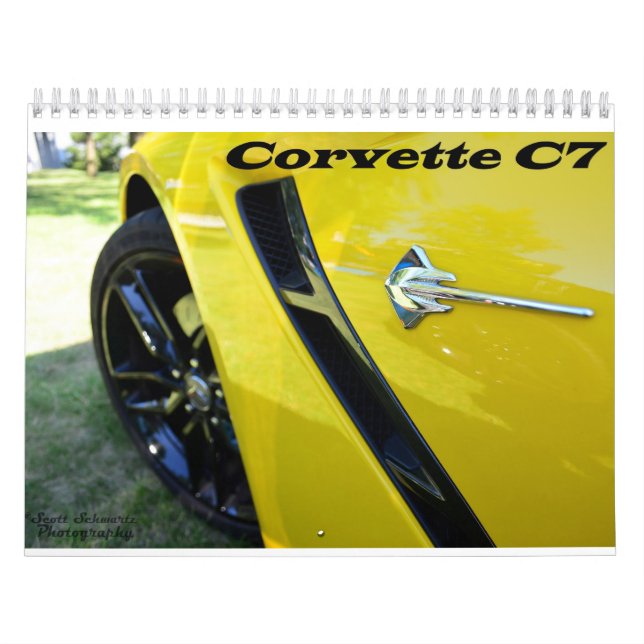Corvette C7 Calendar (Cover)