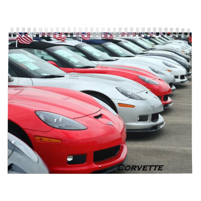  Corvette Calendar (Cover)