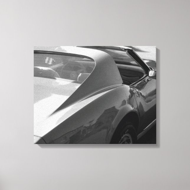 Corvette Canvas Print (Front)