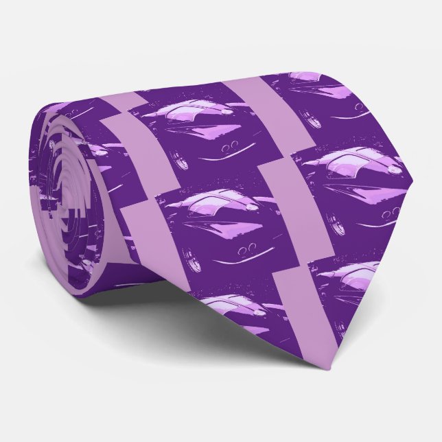 Corvette Classic/Purple Tie (Rolled)