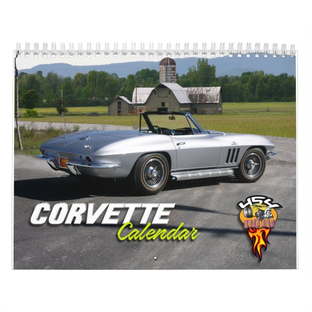 Corvette Collection Calendar (Cover)