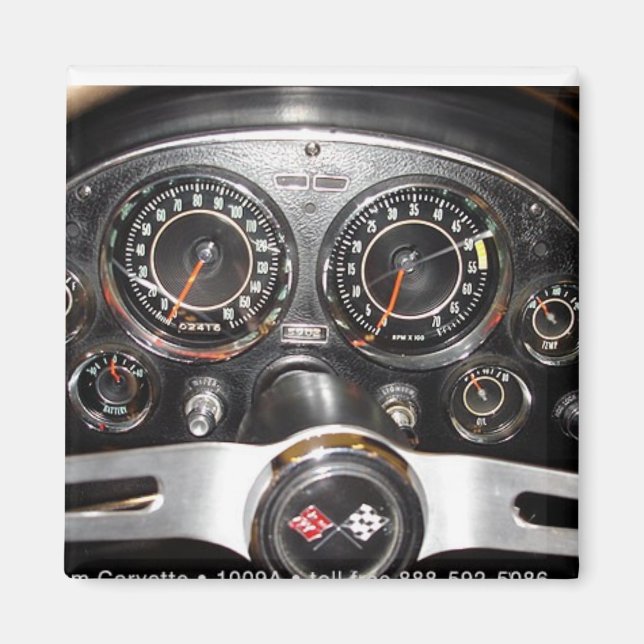 CORVETTE MAGNET (Front)