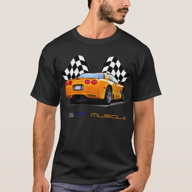 Corvette Muscle T-Shirt (Front)