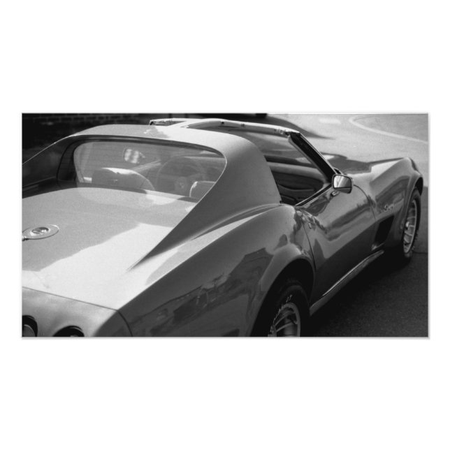 Corvette Photo Print (Front)