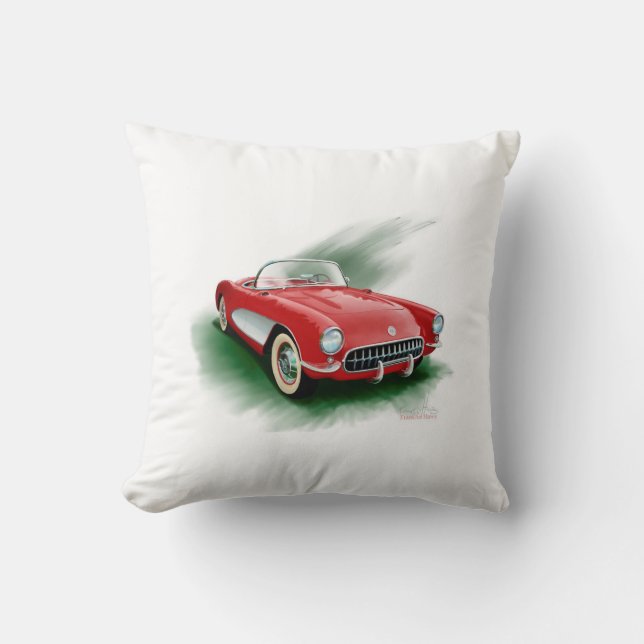Corvette pillow (Front)