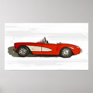 Corvette Poster