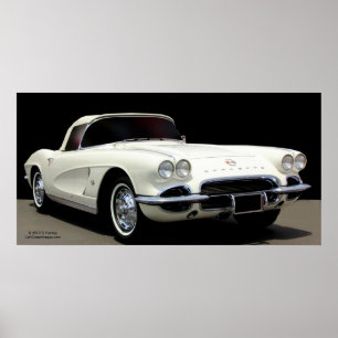 CORVETTE: THE AMERICAN SPORTS CAR POSTER