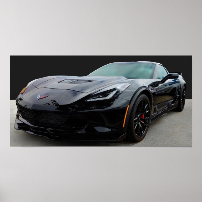 CORVETTE ZO6 2017 POSTER (Front)